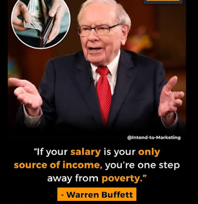 Never depend on a single income